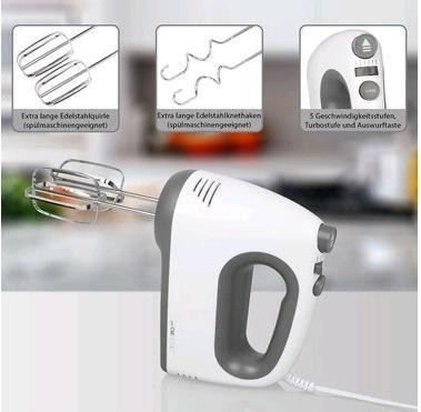 Actual product image Clatronic HM 3775 hand mixer (400 W)