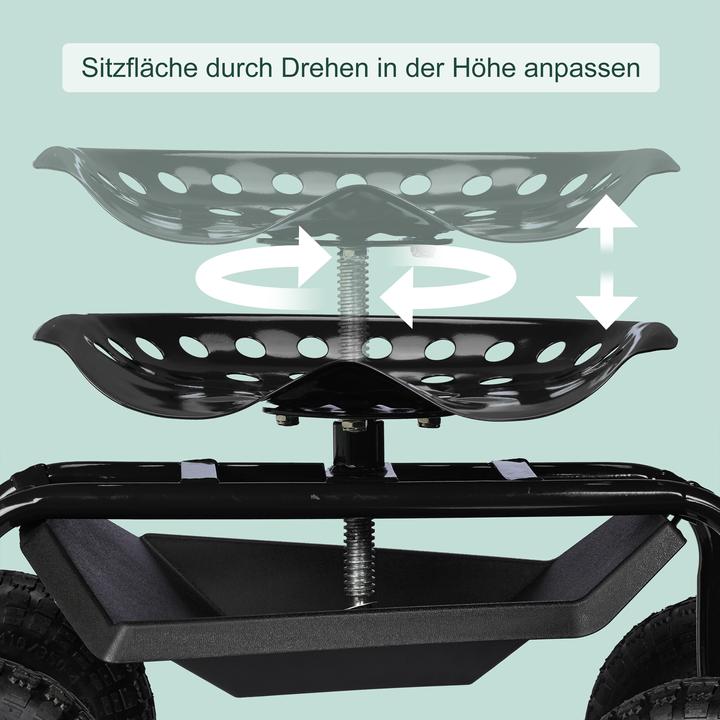 Produktbild Relaxdays Gartensitz