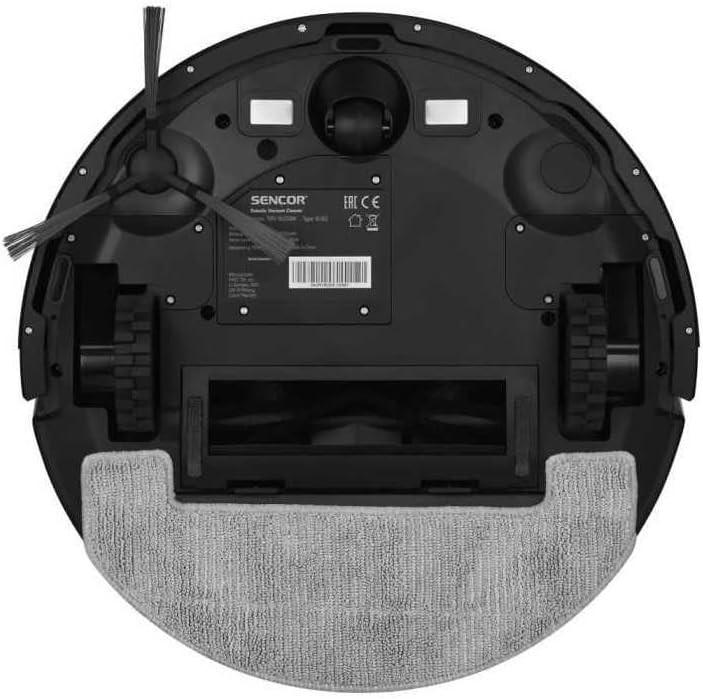 Produktbild Sencor 2-in-1 Roboter mit LiDAR-Navigation, 3000 Pa Saugkraft und Dweilfunktion, 130 Min. Laufzeit (3000 Pa, Wischtuch)