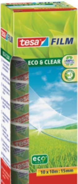 Productafbeelding tesa Plakband Eco & Clear (10mmx5m) (15 mm)