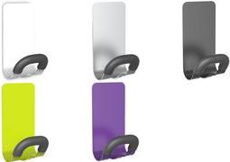 Produktbild Alba Garderobenhaken "PMMAG2", magnetisch, 1 Haken, silber mit Magnethalterung, geeignet für alle Stahlfl