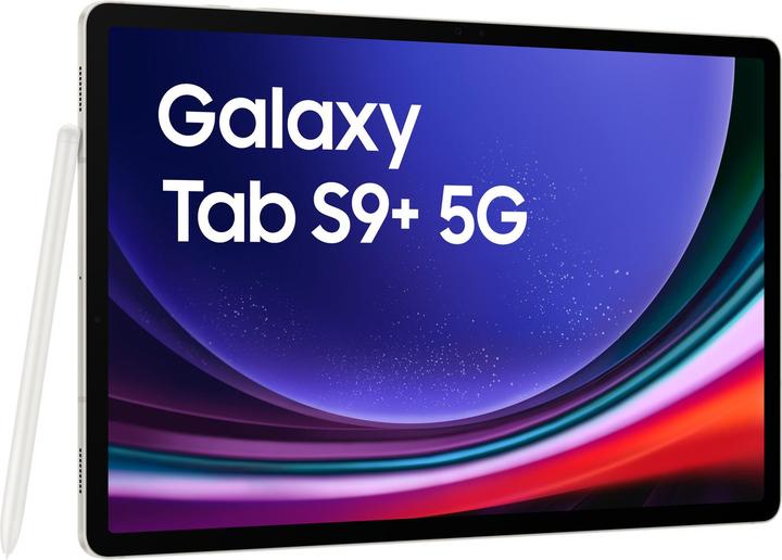 Immagine prodotto Samsung Galaxy Tab S9+ (5G, 12.40", 256 GB, Beige)