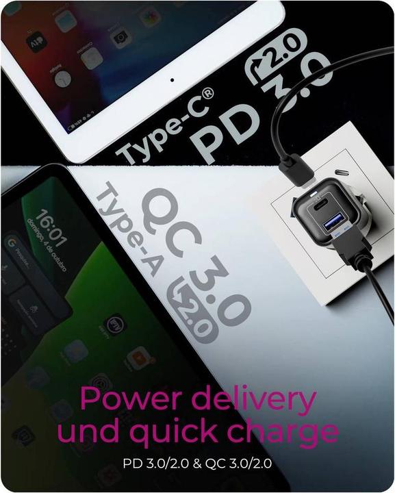 Produktbild Icy Box IB-PS1020-PD (20 W, 2 Ports)