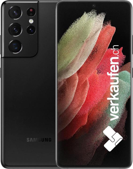 Produktbild verkaufen.ch Galaxy S21 Ultra 5G (256 GB, Phantom Black, 6.80", 108 Mpx, Dual SIM, B / Sehr gut)