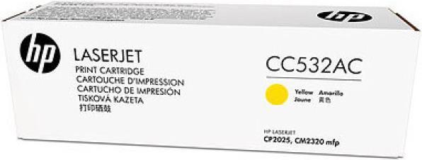 Produktbild HP Toner yellow Orig.Nr. CC532AC (Y)