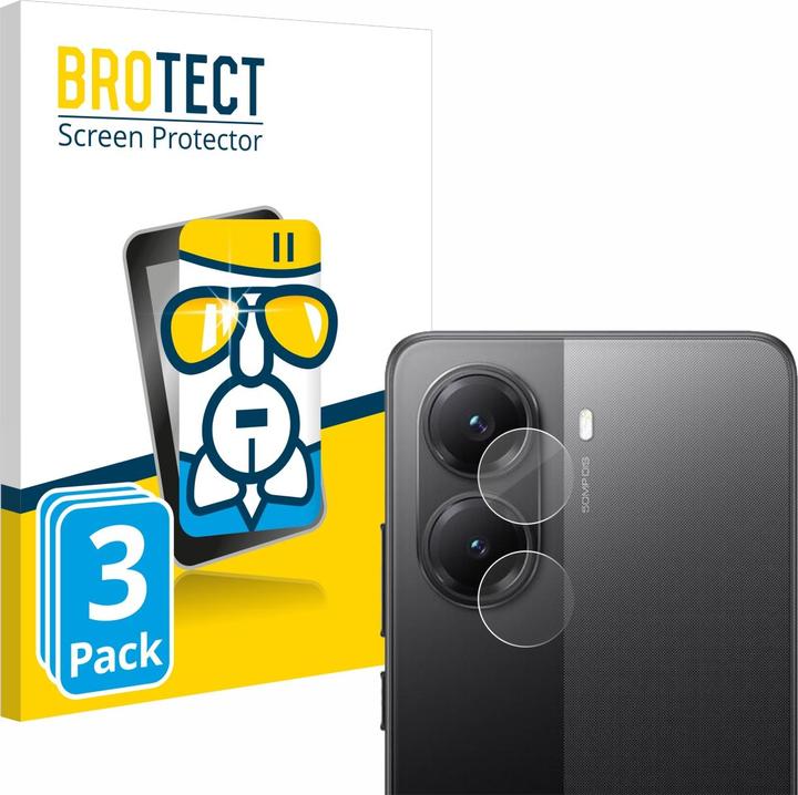 Produktbild BROTECT Schutzglas Schutzfolie Displayschutz Display Schutz Glas Folie klar (3 Stk., Xiaomi Poco X7 Pro)