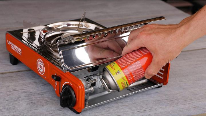 Produktbild Rothenberger Industrial Gas Camping Kocher Deluxe RS 220 1500004233 Edelstahl