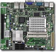 Produktbild Supermicro X7SPE-HF-D525 - Motherboard - FlexATX (BGA 559, Flex-ATX)