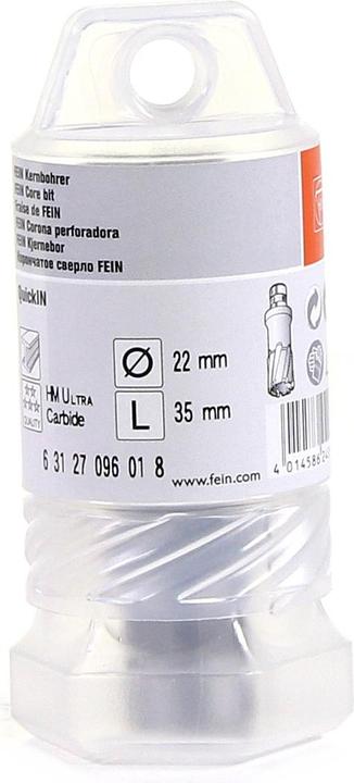 Actual product image Fein Core drill 22 mm HM-Ultra 35 Q (22 millimetres)