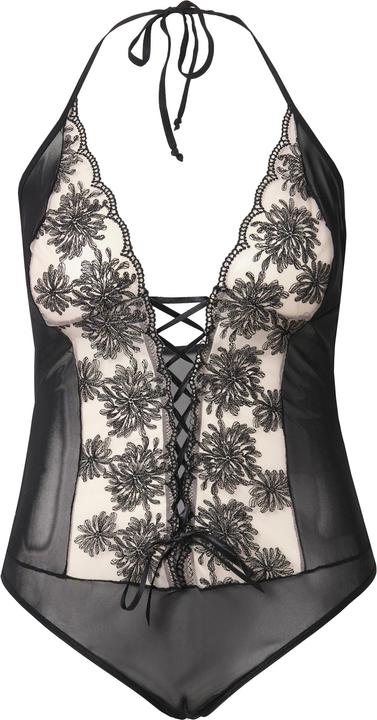 Actual product image Ulla Popken Spitzenbody ouvert, Öffnung im Schritt (56, 54 C)