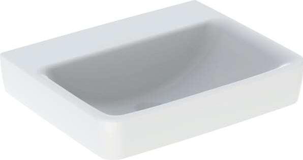 Actual product image Geberit Renova Plan, washbasin, 55x44 cm, without tap hole, without overflow, 501635 (440 mm, 550 mm)