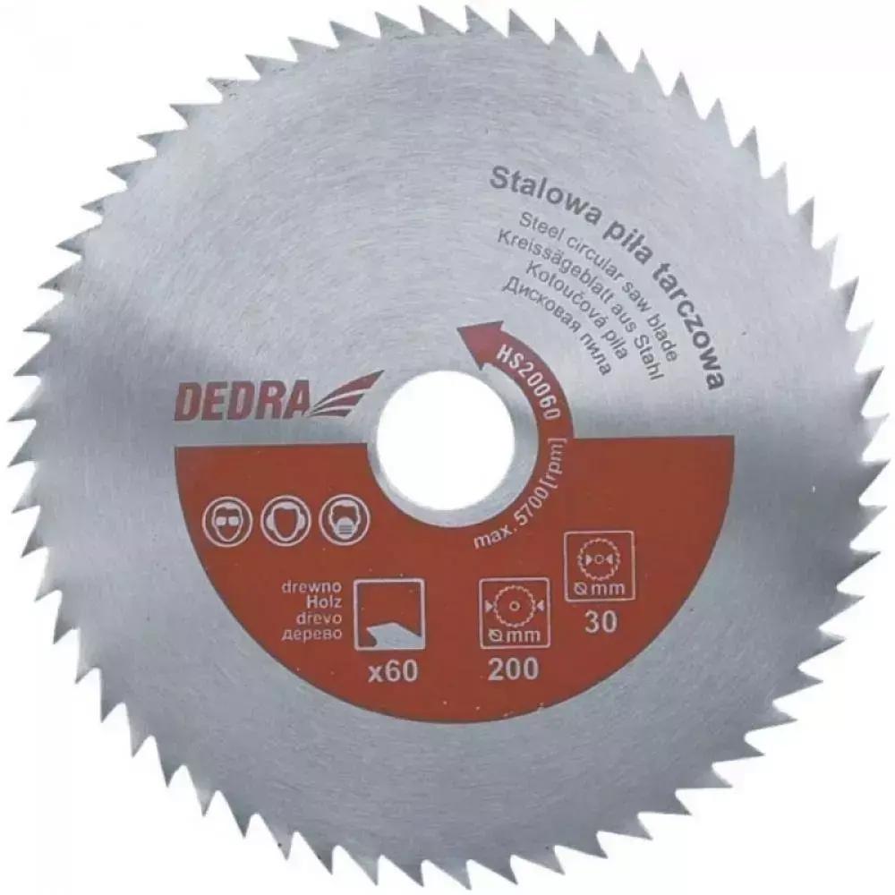 Dedra, Sägeblatt, Stahlkreissägeblatt für Holz 180x60x20