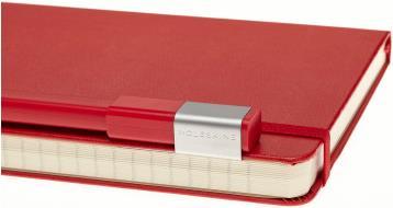 Produktbild Moleskine Set Notizbuch, Large/A5, scharlachrot + Kugelschreiber (A5, Gepunktet, Harter Einband)