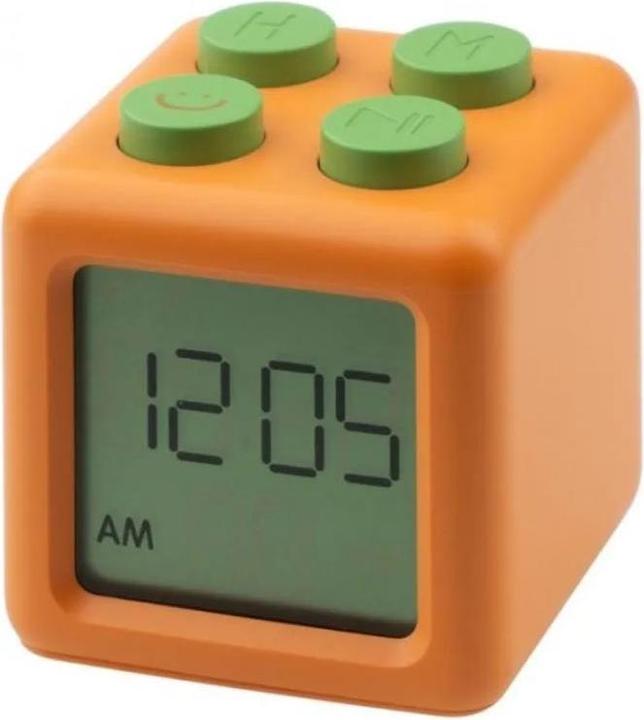 Marys Wecker Würfel Orange