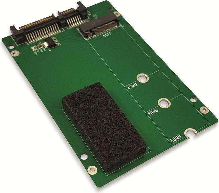 Produktbild LC-Power LC-ADA-M2-NB-SATA Schnittstellenkarte/Adapter Eingebaut
