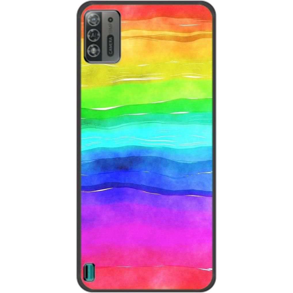 König Design Hülle Handy Schutz für ZTE Blade A52 Lite Case Cover Tasche Bumper Etuis TPU Neu (ZTE Blade A52 Lite), Smar...