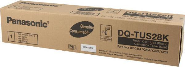 Produktbild Panasonic Toner schwarz Orig.Nr. DQ-TUS28K-PB (BK)