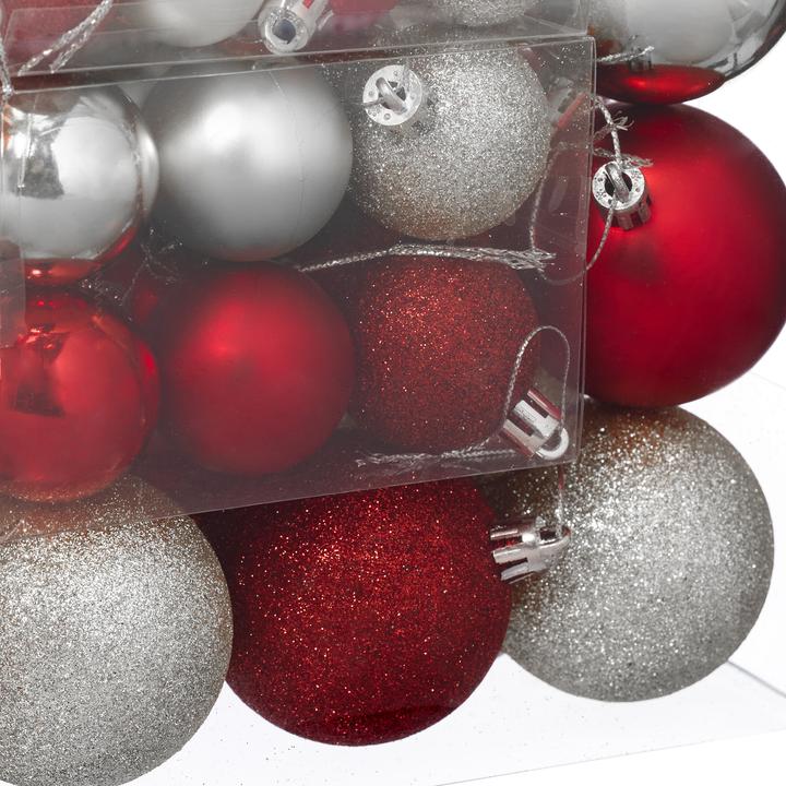 Image du produit Relaxdays Weihnachtskugeln Set (50-pièce)