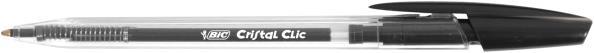 Produktbild Bic CRISTAL CLIC - nicht nachfüllbar (Schwarz)