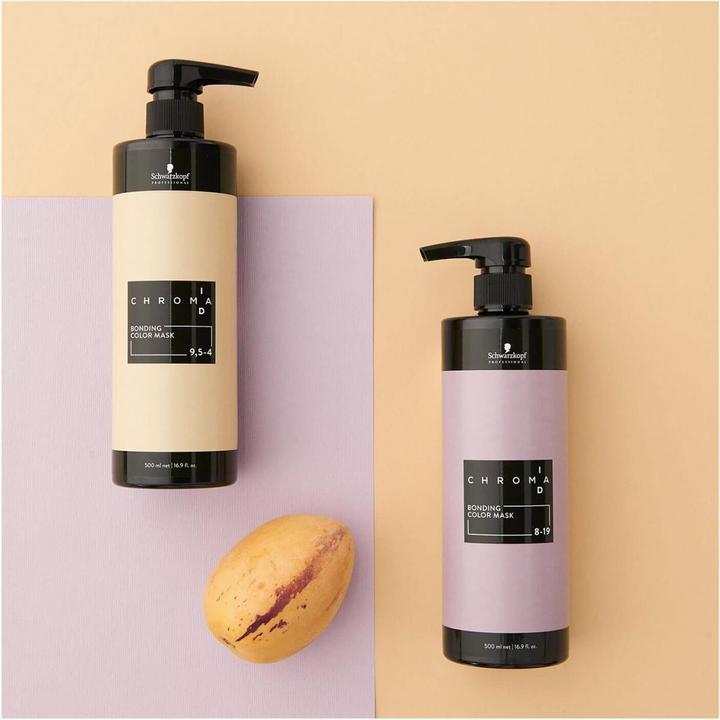 Produktbild Schwarzkopf Professional Chroma ID Bonding Color Mask 9,5-4 Platinblond Beige (500 ml)