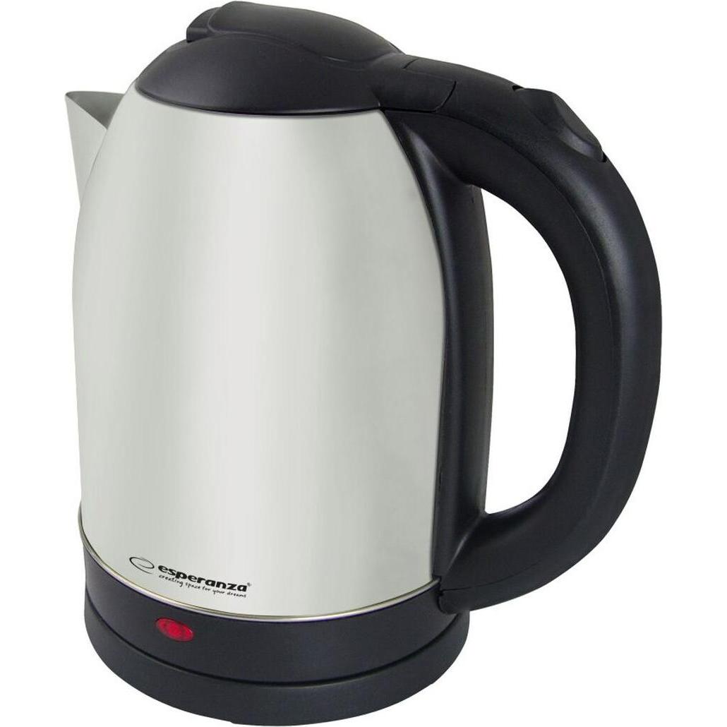 Esperanza EKK135X Wasserkocher 1 8 L 1500 W Inox, Wasserkocher, Silber