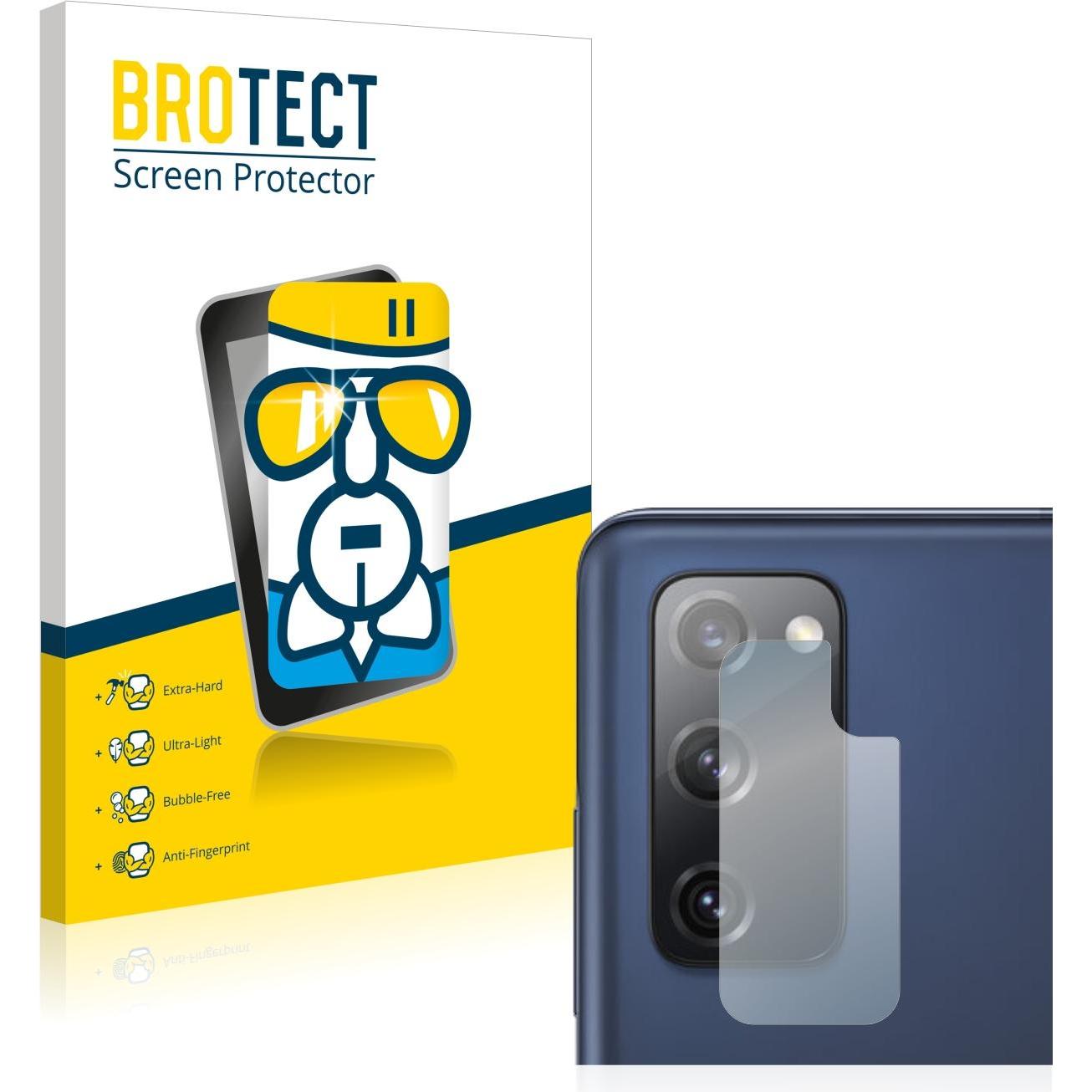 BROTECT AirGlass Panzerglasfolie (1 Stück, Samsung Galaxy S20 FE), Smartphone Schutzfolie, Transparent