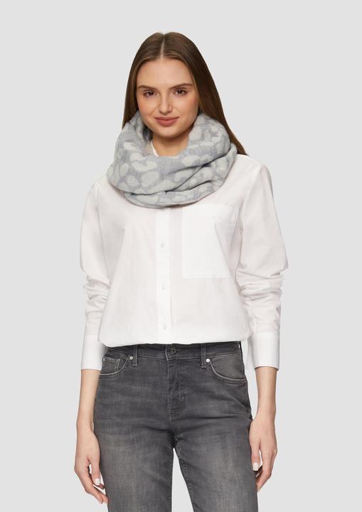 Immagine prodotto s.Oliver Snood Loop-Schal mit Leo-Muster