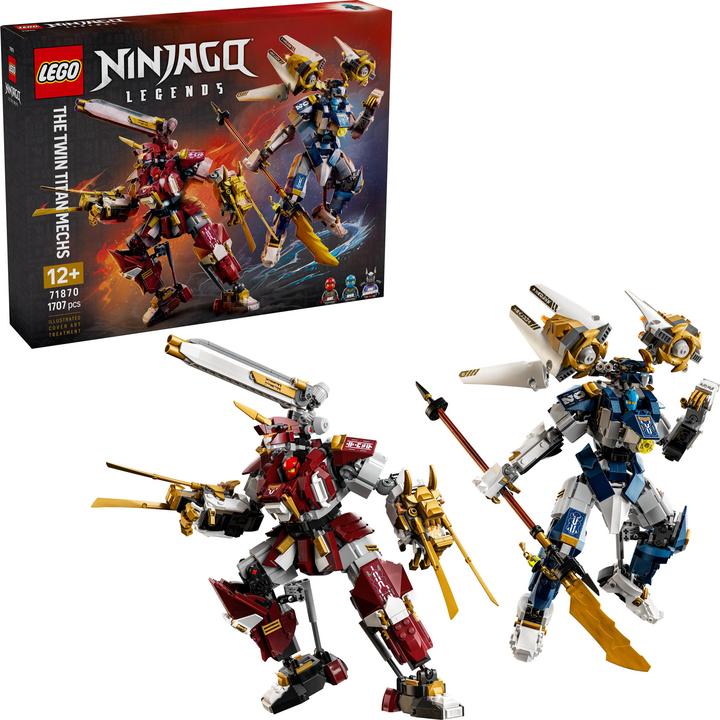 Produktbild LEGO Die Zwillings-Titanmechs (LEGO Ninjago)