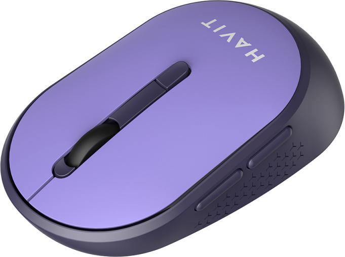 Actual product image Havit Universal wireless mouse MS78GT (purple) (Wireless)