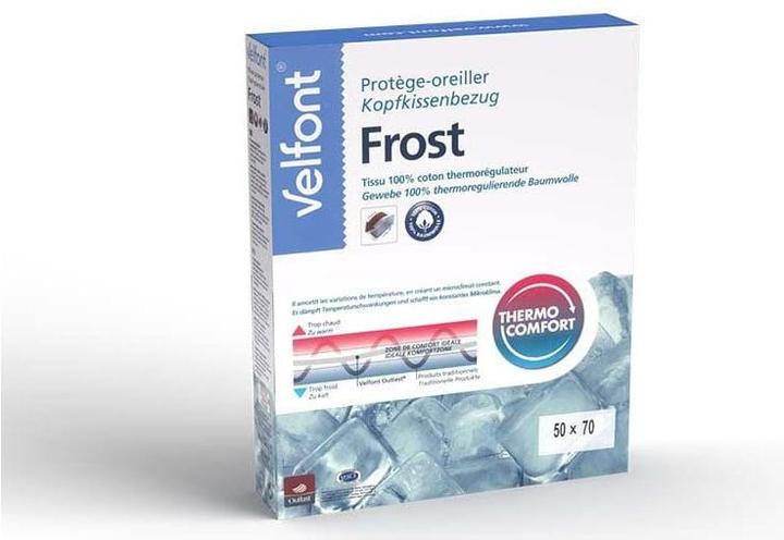 Actual product image Velfont Pillowcase Frost 65 x 100 cm, White (Pillowcase, 65 x 100 cm)