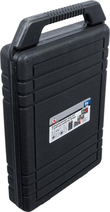 Actual product image BGS T-Handle L-Type Wrench Set T-Star tamperproof (for Torx) T10 - T50 9 pcs. (T-section)