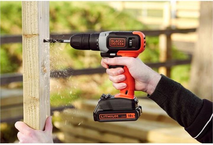 Image du produit Black & Decker Black+Decker BCD001C2-QW 18V Akkuschrauber inkl. 2 Akkus (Perceuse-visseuse)