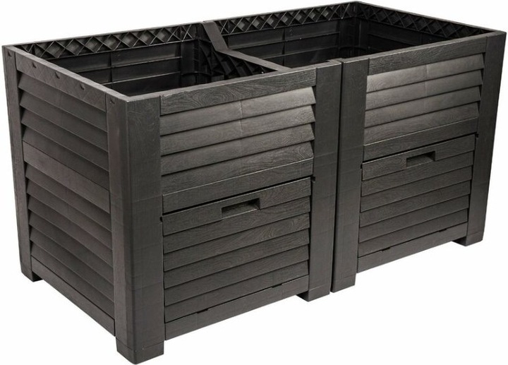 Actual product image Weber Home Raised bed with storage compartments