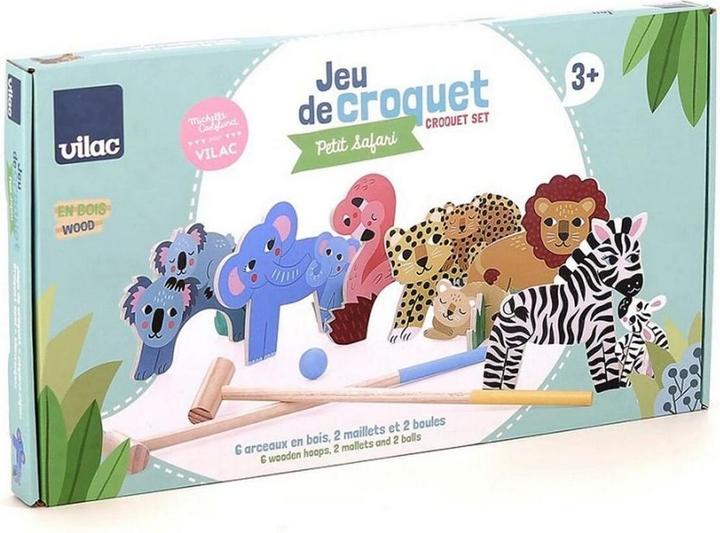 Immagine prodotto Vilac Croquet Spiel Safari, Michelle Carlslund