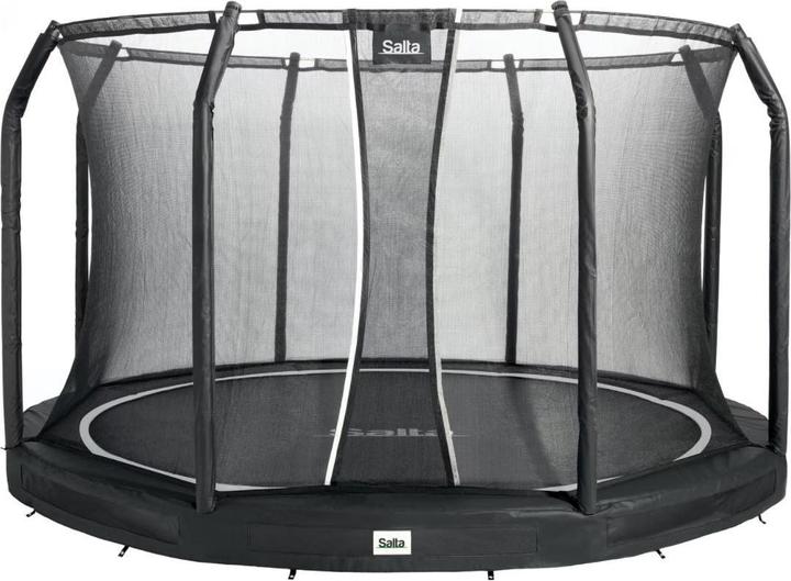 Salta Premium Ground - inground trampoline met veiligheidsnet - 251 cm - Zwart (251 cm)