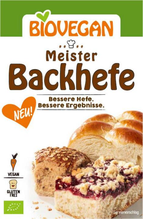 Biovegan Master baker yeast organic