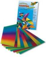 Image du produit Folia Chemise avec carton arc-en-ciel, brillant, imprimé sur les deux faces, 10 feuilles, 200 g/m2 (200 g/m², 10 x)