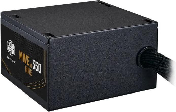 Actual product image Cooler Master MWE 550W V3 ATX 3.1 - 80+ BRONZE - 550 WATTS (550 W)