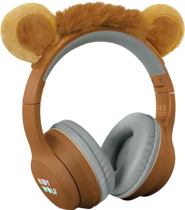 Kidywolf Kopfhörer Bluetooth mit Löwenohren