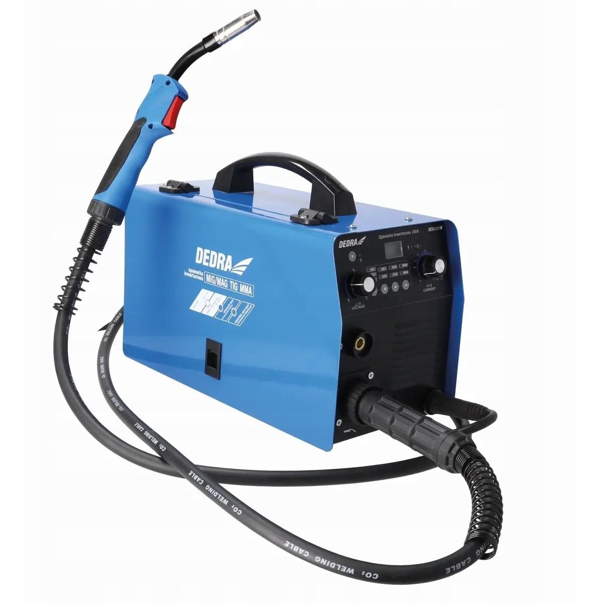 Dedra Inverter Welder 200A IGBT MIG/MAG, DESMI201M, with TIG and MMA function (DESMI201M)