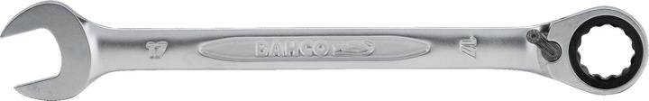Actual product image Bahco 17 mm ratchet ring spanner, chrome-plated, 226 mm (17 mm)