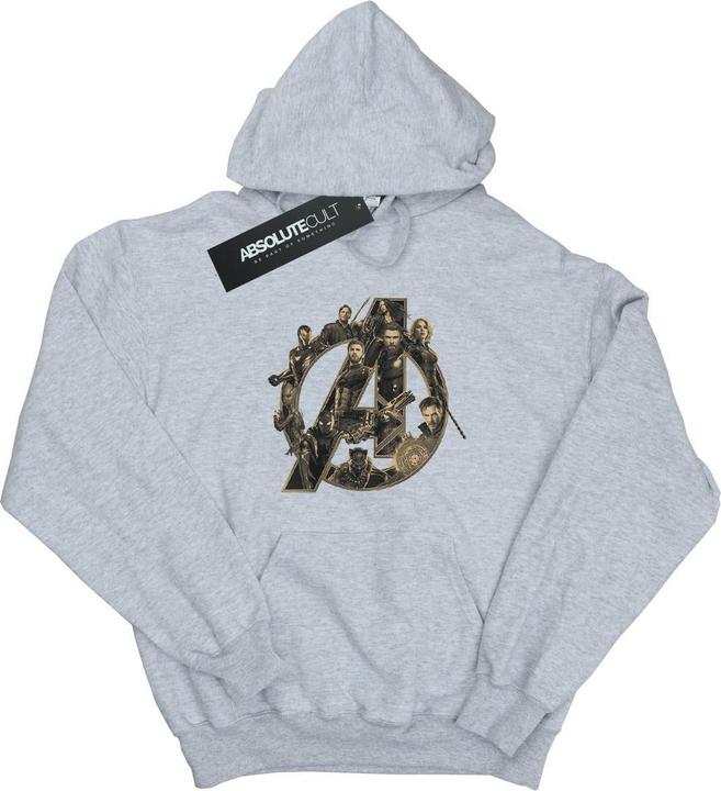 Produktbild Avengers Infinity War Logo Kapuzenpullover Mädchen (116)