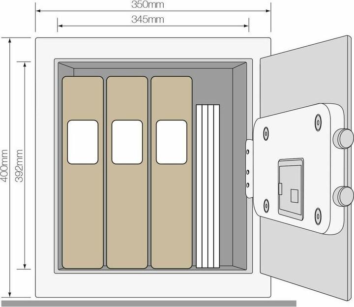 Actual product image Yale Yseb/400/EB1 (38.50 l)