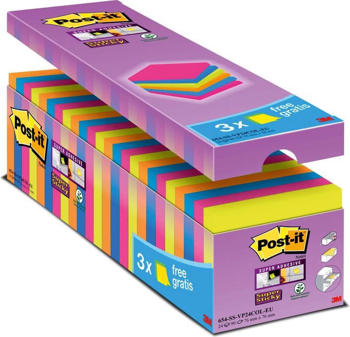 Actual product image Post-it SUPER STICKY - Notes