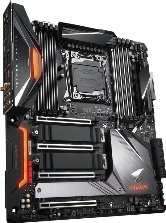 Produktbild Gigabyte X299X Aorus Master (LGA 2066, Intel X299 Express, E-ATX)