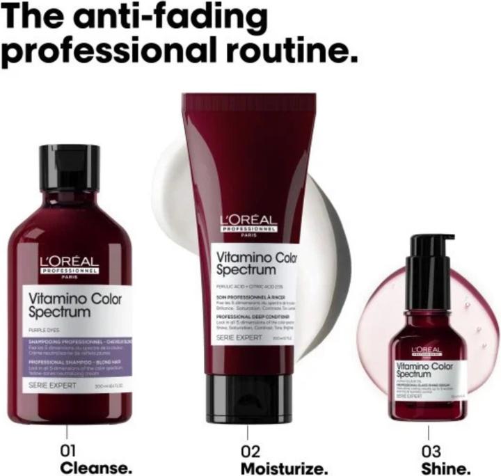 Produktbild L'Oréal Professionnel Vitamino Color Spectrum Purple Dyes Neutralizing (300 ml, Silbershampoo)