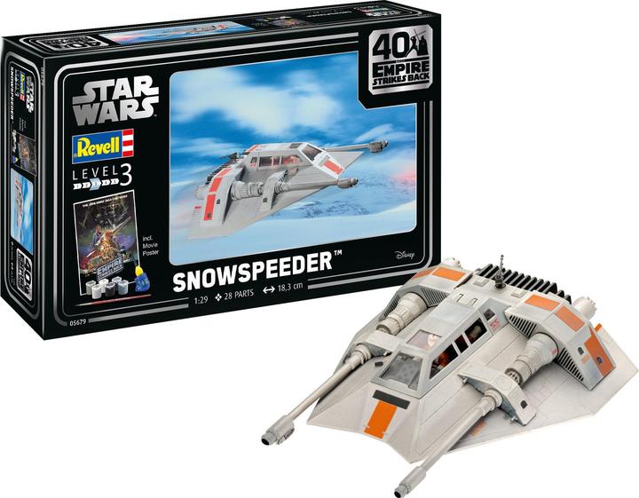 Image du produit Revell 05679 Star Wars Snowspeeder 40th Anniversary Science Fiction kit 1:29