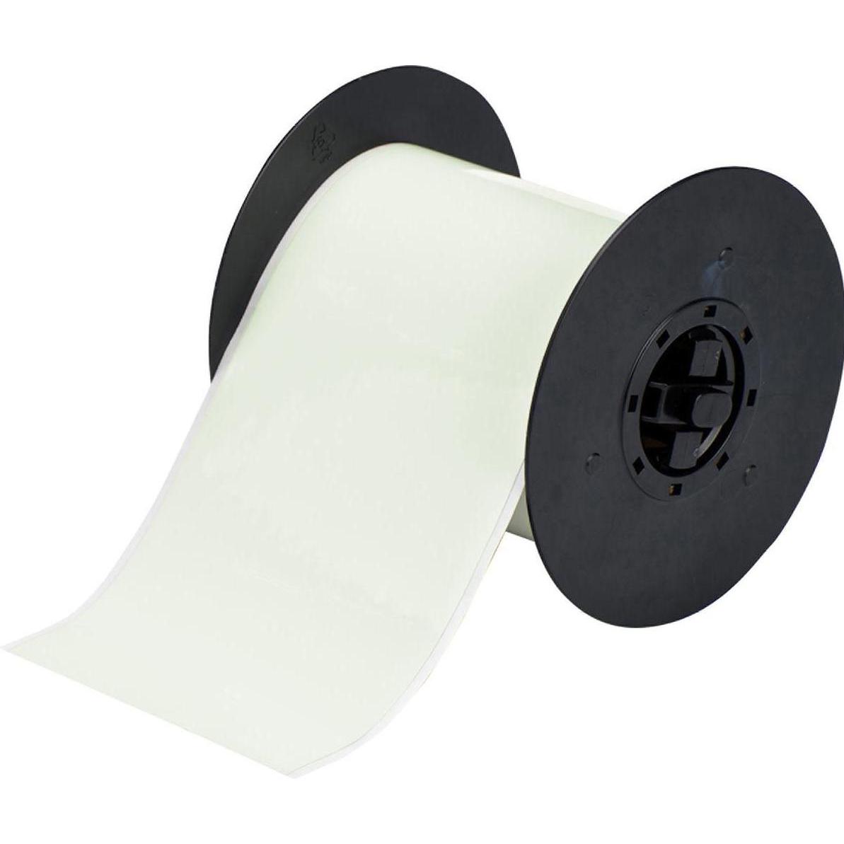 Brady, Etiketten, B30C-4000-526, Phosphoreszierender Polyester, Leuchtgrün, 101.60 mm x 15.24 m, permanent, En