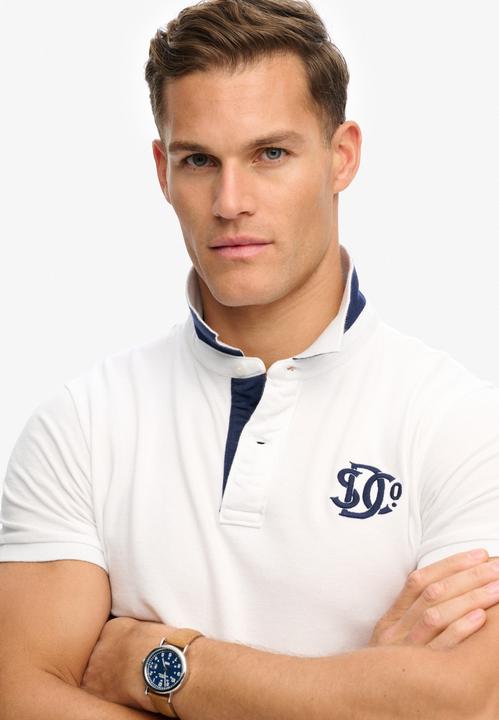 Produktbild Superdry Pique Monogram Polohemd (XL)