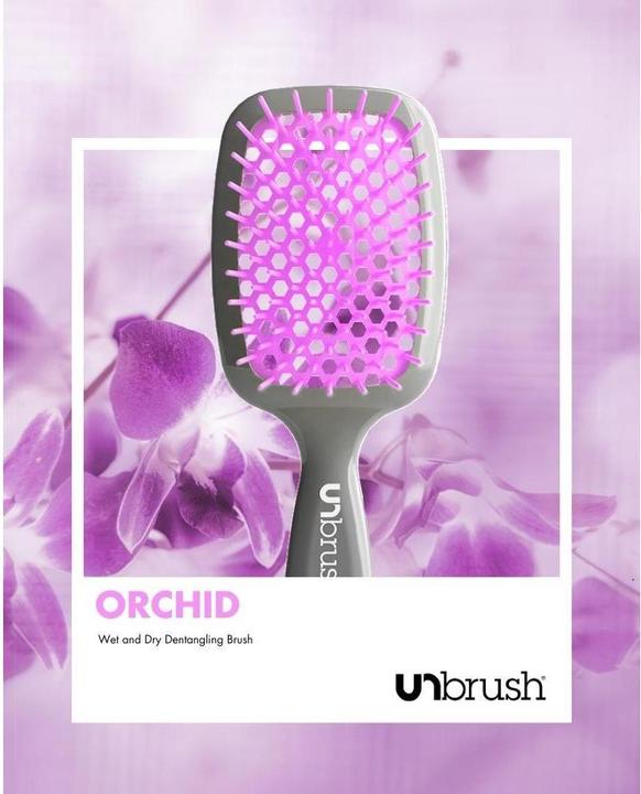 Produktbild FHI Heat UNBRUSH Entwirrbuerste Griff grau Orchid